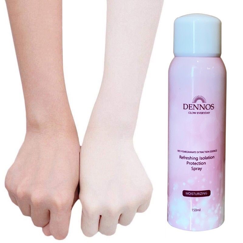 Setting Spray Dennos / Spray Pemutih Badan Bpom / Pemutih Badan Instan / Whitening Setting Spray / S