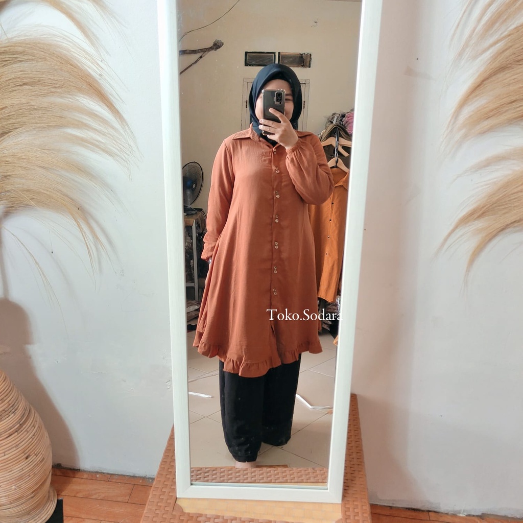 Tunik Mozza Crincle Free bross Ld106 - Ld 120 Busui friendly // Tunik Premium // Tunik Wanita Bisa Cod