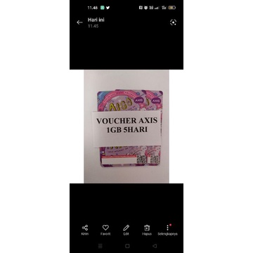 voucher Aigo 1.5 Gb Nasional