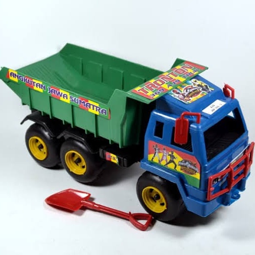 Mainan anak edukasi mobil truck pengangkut pasir mainan truk murah