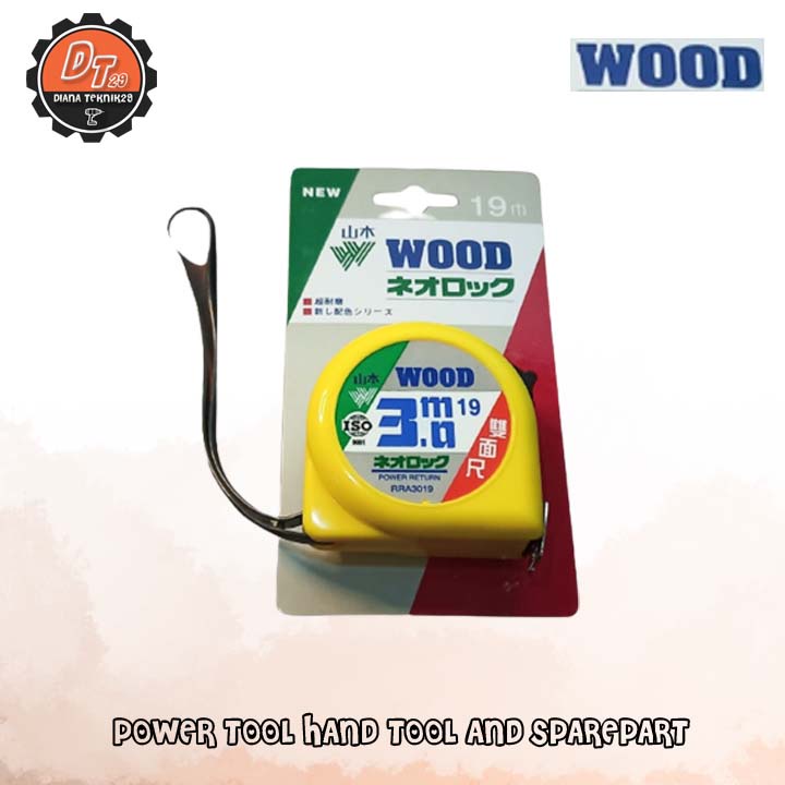 METERAN WOOD 3 METER - MADE IN TAIWAN ORIGINAL