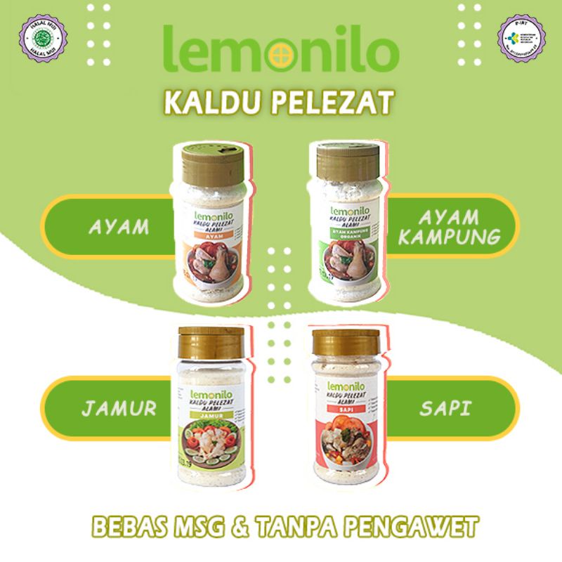 Jual LEMONILO Kaldu Jamur, Ayam & Sapi All Varian Shopee Indonesia