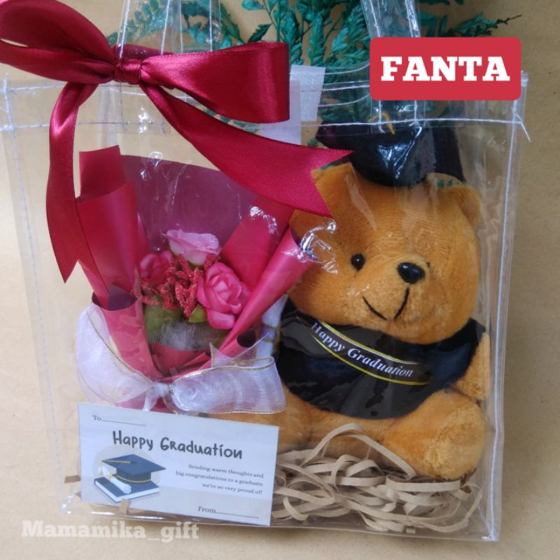 KADO WISUDA / HAMPERS BONEKA WISUDA / GRADUATION GIFT