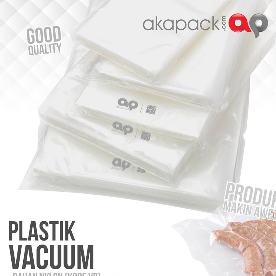 

Plastik Vacuum Uk. 25x37,5 POLOS 100pcs Bahan Nylon dan Food Grade VB