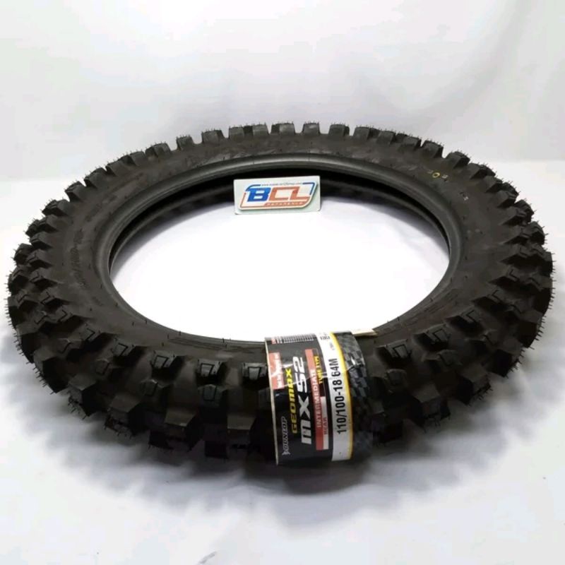 Ban Luar Dunlop Geomax MX52 Ukuran 110/100 Ring 18