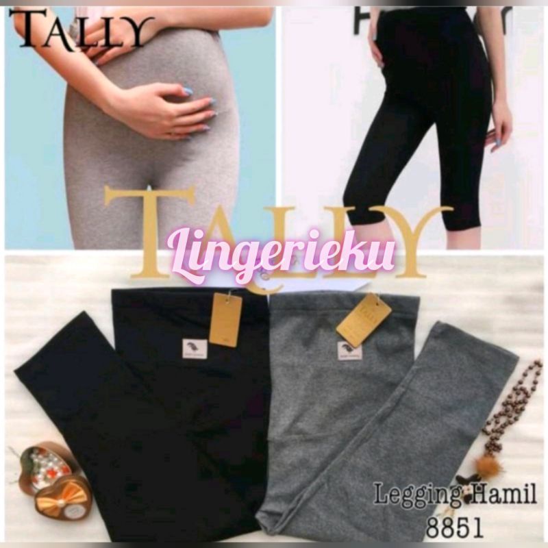 Tally 8851 Celana Legging Ibu Hamil Selutut Nyaman Berkualitas