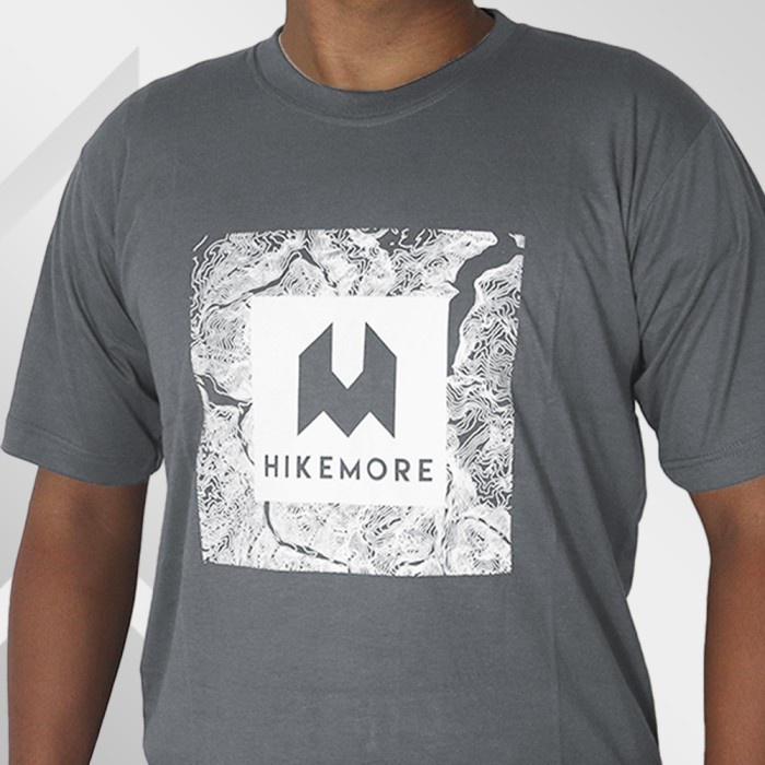 Hikemore T-Shirt 01 Kaos Lengan Pendek Casual Pria Wanita Cotton Bamboo Outdoor Original LIVE