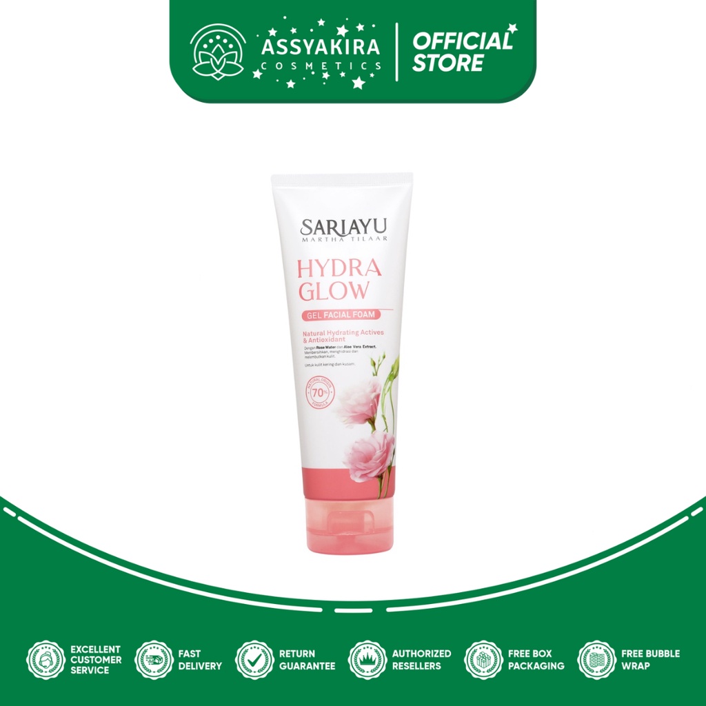 SariAyu Hydra Glow Gel Facial Foam 100gr