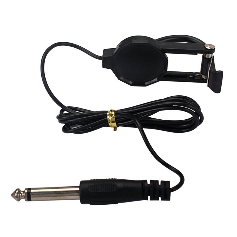 Pickup Clip-on Dengan Kabel Jack 1 / 4 &quot;2.5M Untuk Biola