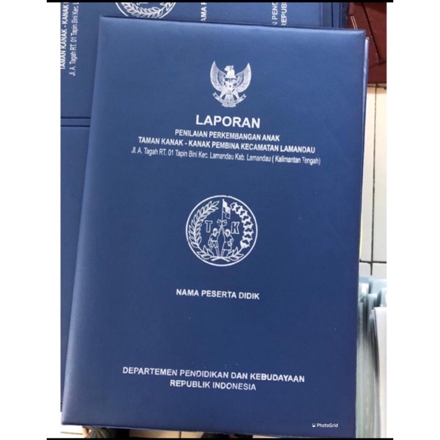 

Map Raport/Ijazah bahan ASE Sablon