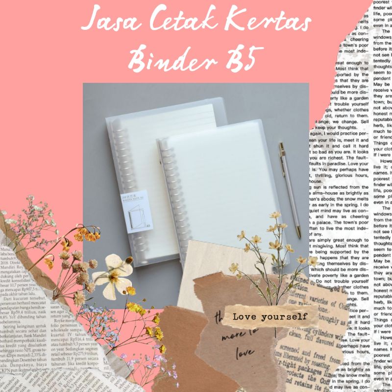 

Jasa Print/Cetak HVS Binder B5