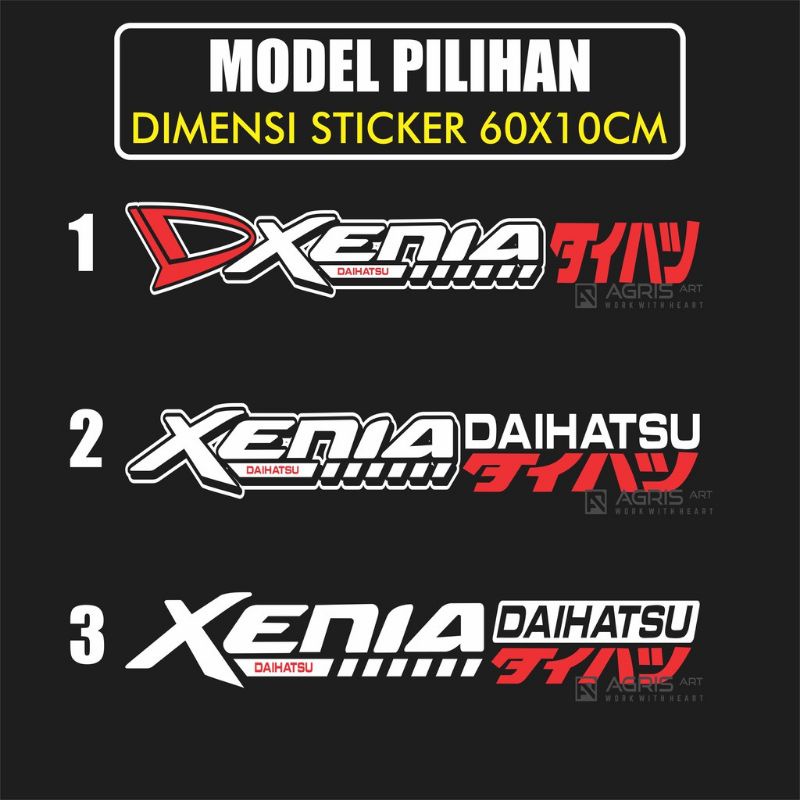 stiker kaca depan xenia,stiker cutting kaca mobil