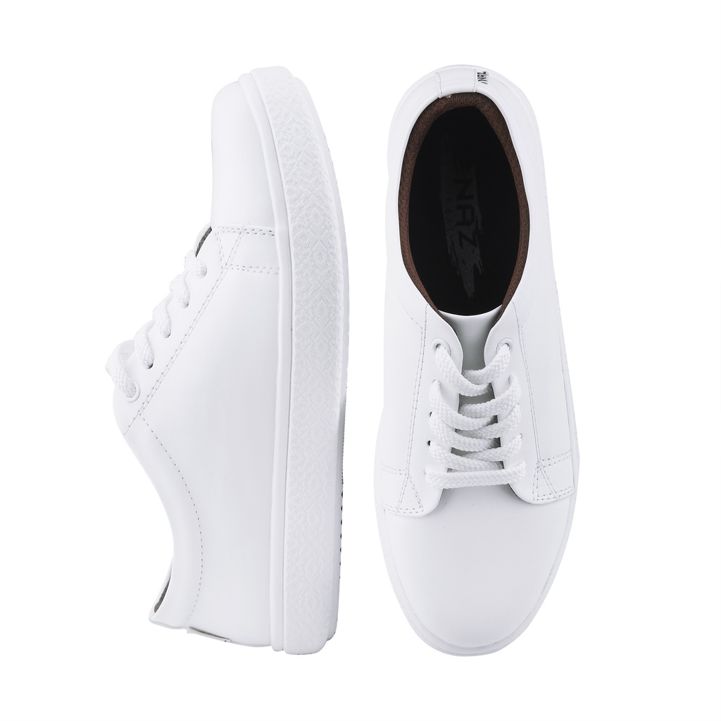 Dyla White | Sepatu Sneakers Wanita Casual Polos Original Putih Cewek Ori Footwear | FORIND Nazreal