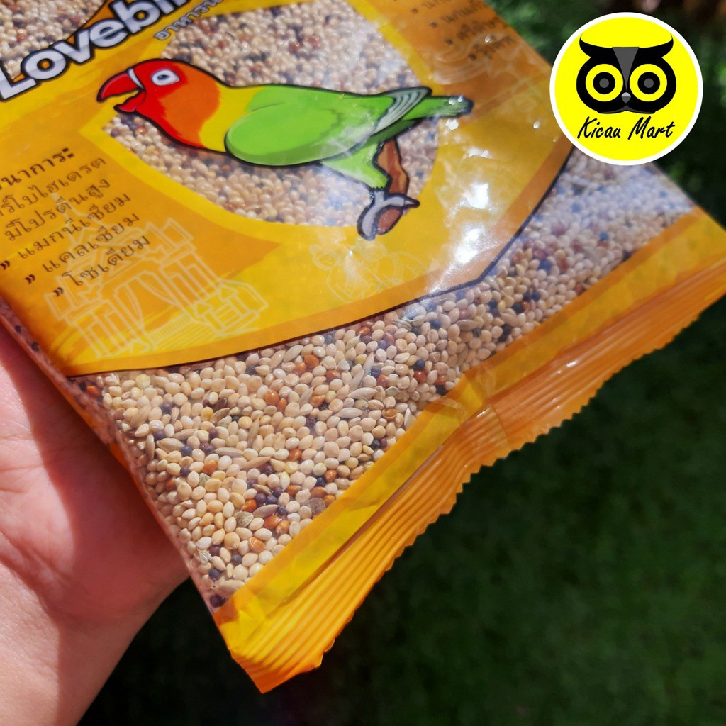 LOVEBIRD MIX MILET CAMPUR PAKAN BURUNG LOVE BIRD PARKIT FINCH FALK MILTIH VITAMIX SEED SEMPATI PTVLB