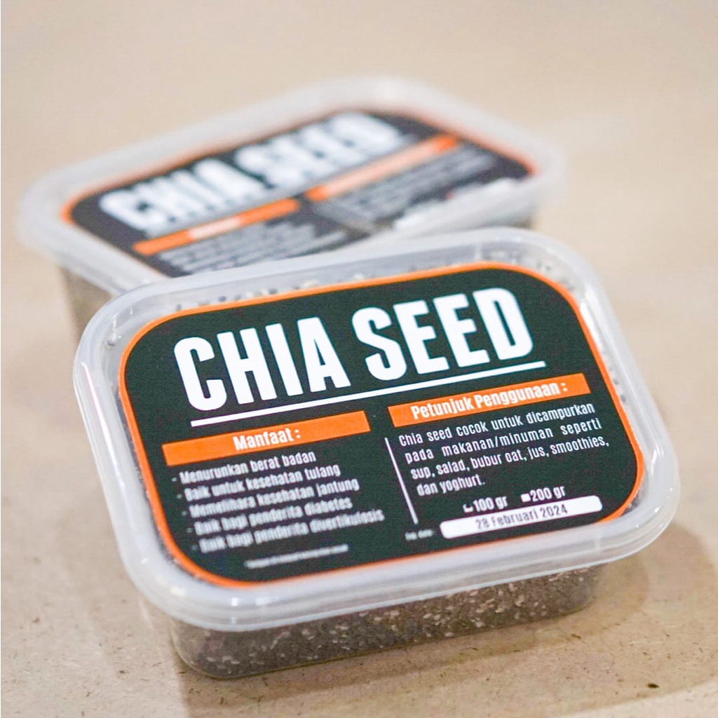 

ORGANIC BLACK CHIA SEED Biji Chia Seed