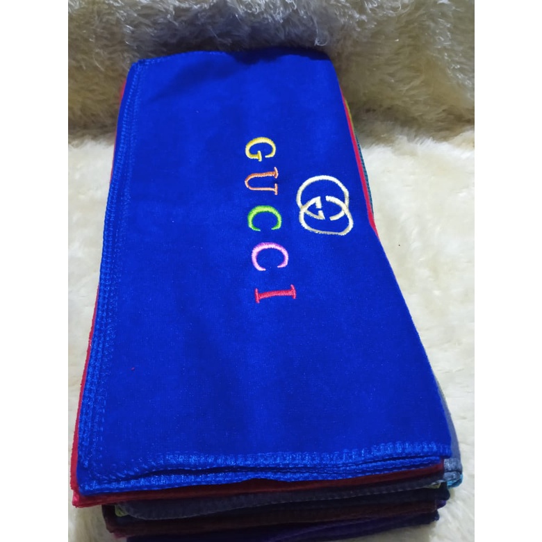 HANDUK SPORT / HANDUK OLAHRAGA/HANDUK MUKA / HANDUK KECIL SPORT MOTIF GUCCI HANDUK SENAM / HANDUK KECIL