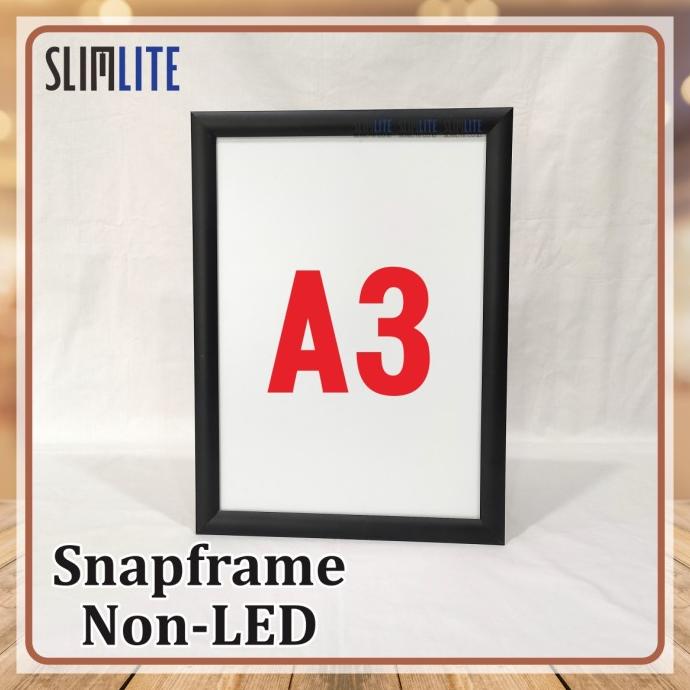 

Snapframe SF25 Non-LED Uk. A3 - Snapframe tanpa lampu Uk. A3