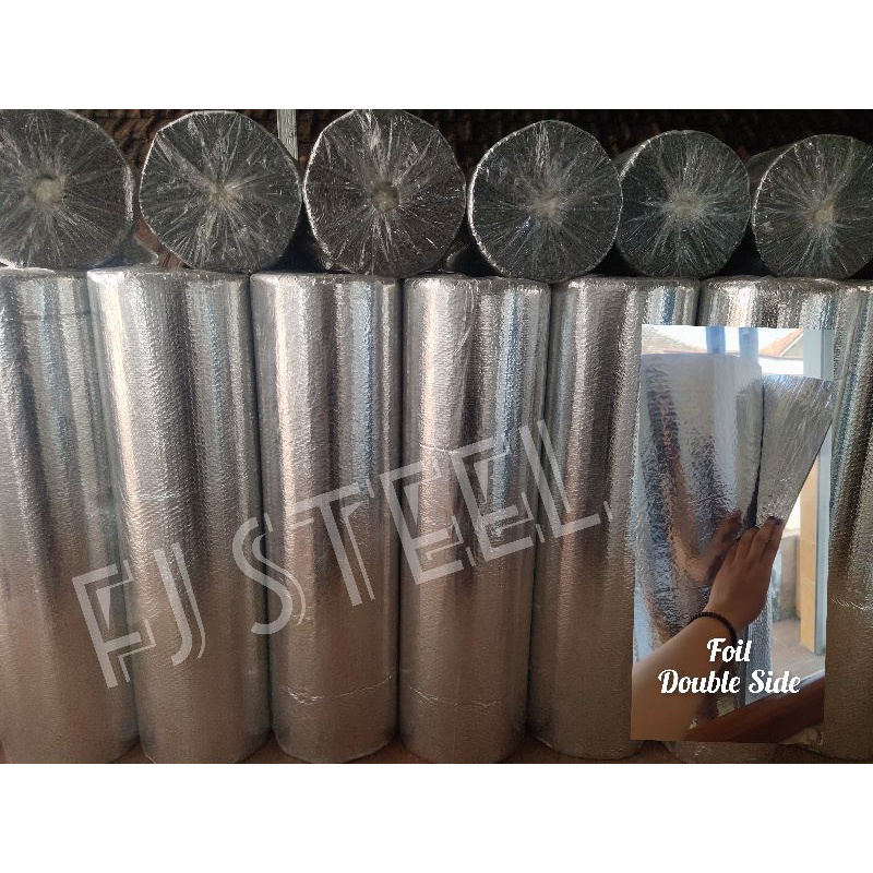 Bubble alumunium foil ecer