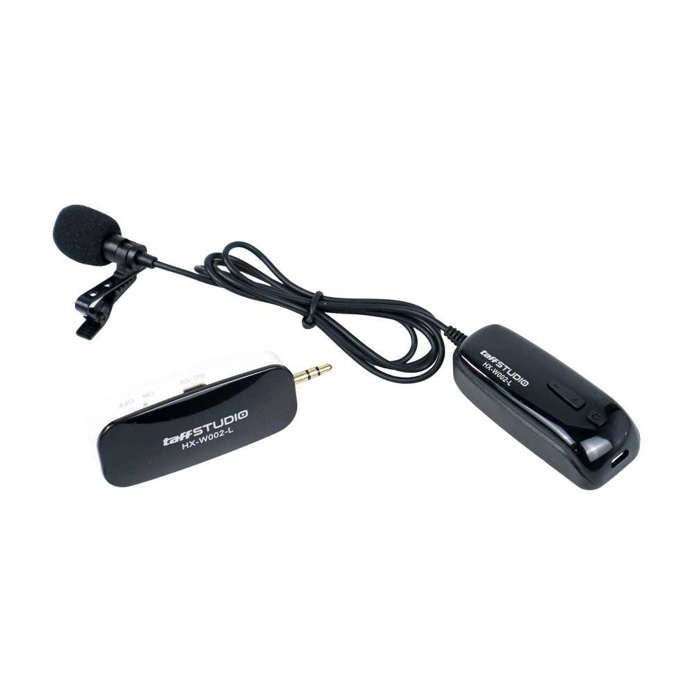 UHF Wireless Lavalier Microphone Podcast Interview HX-W002L