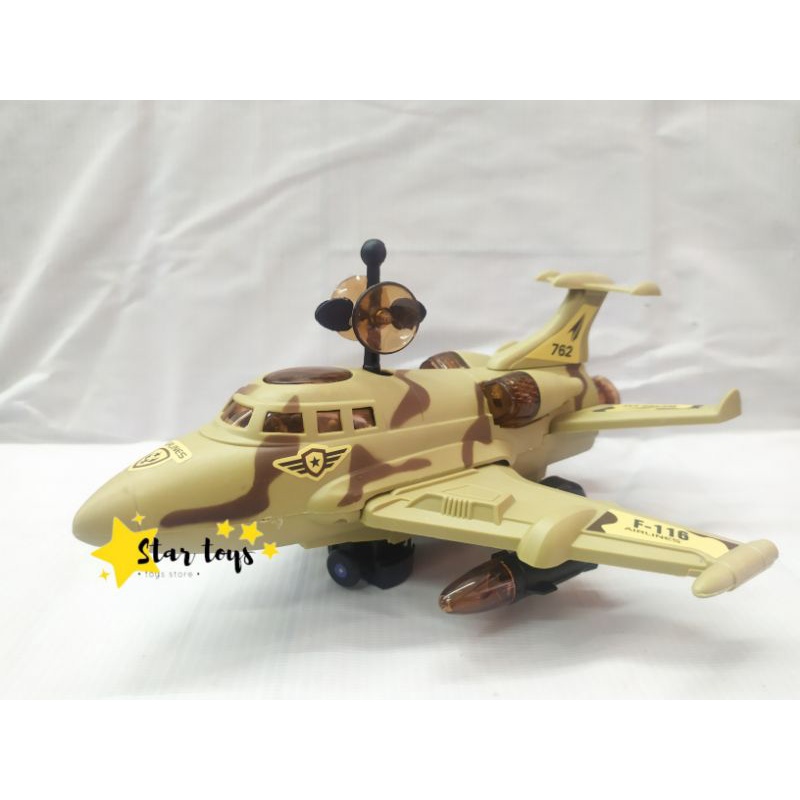 Mainan pesawat anak F-116 pesawat tempur
