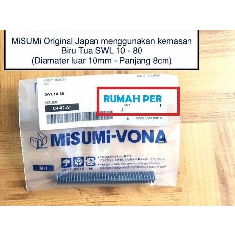 Per Misumi - Spring Misumi - Per hammer misumi PCP - SWL 10-80