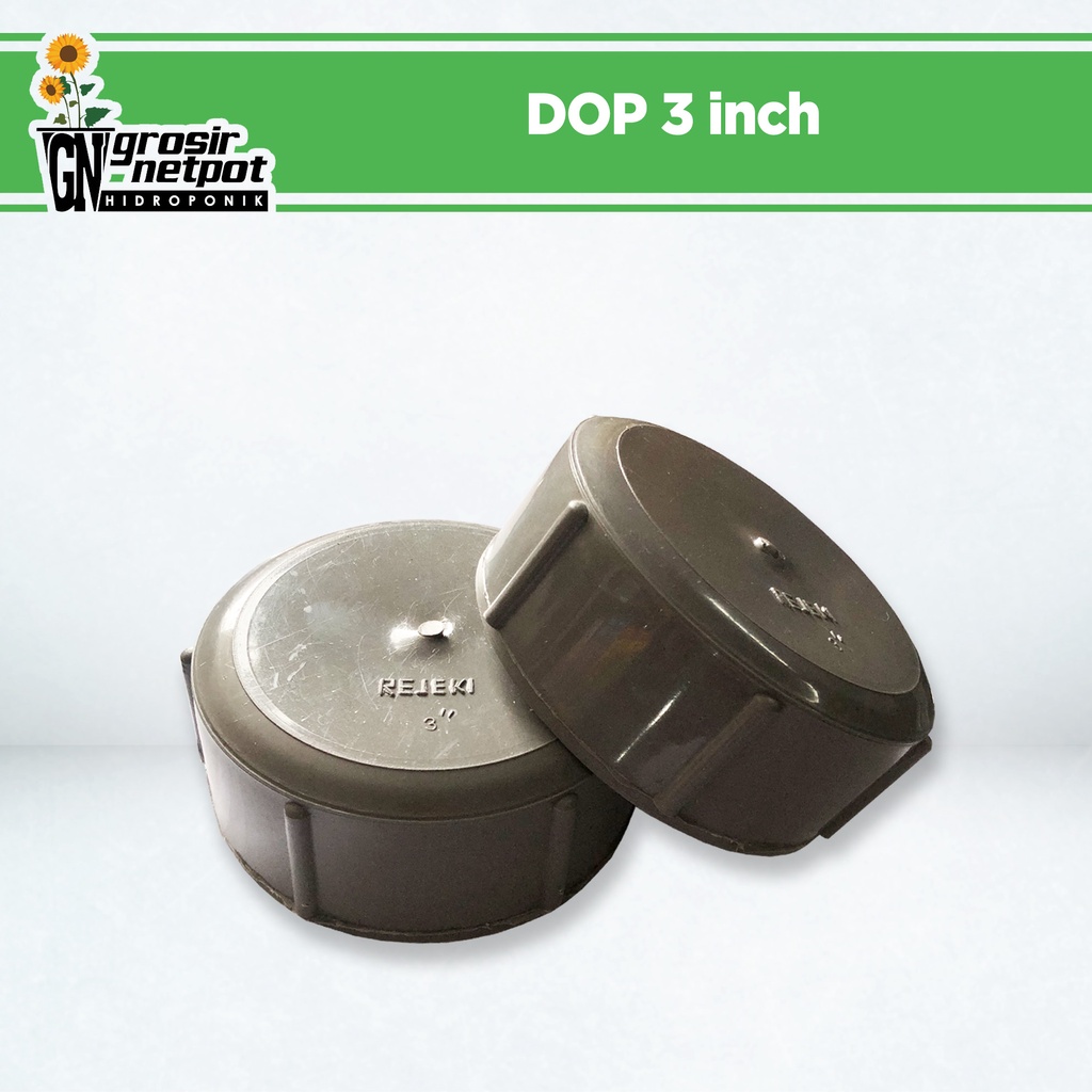 Dop Paralon PVC 3” / Tutup Pipa Paralon PVC 3 Inch