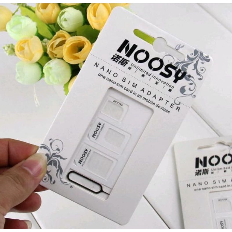 NOOSY SIM CARD ADAPTOR / COLOKAN / SAMBUNGAN HP