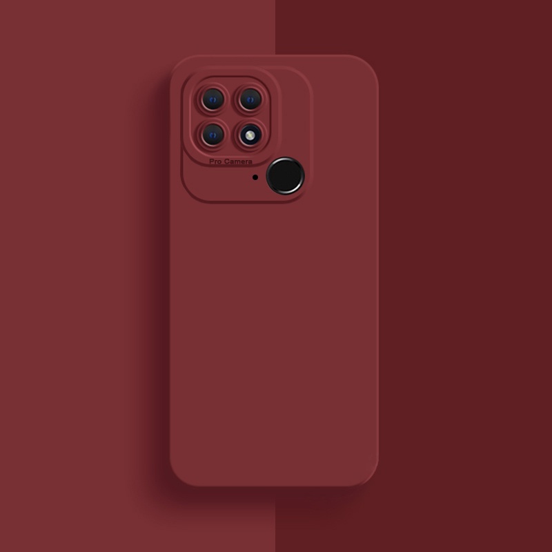 SILIKON CAIR ASLI RESMI CASE XIAOMI REDMI 10C 5 Plus MI 11 Lite POCO X3 X4 M4 Pro X3 NFC 4G 5G COVER TAHAN GUNCANGAN SOFTCASE CASING