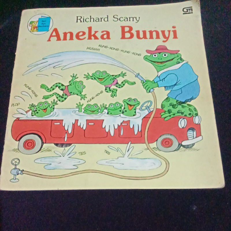 Buku anak lawas rare langka Richard scarry aneka bunyi PL kond ok