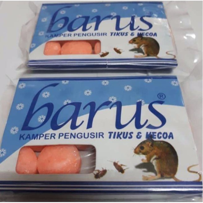 KAMPER BARUS ANTI TIKUS &amp; KECOA &amp; SERANGGA 1 BOX 12 PAK