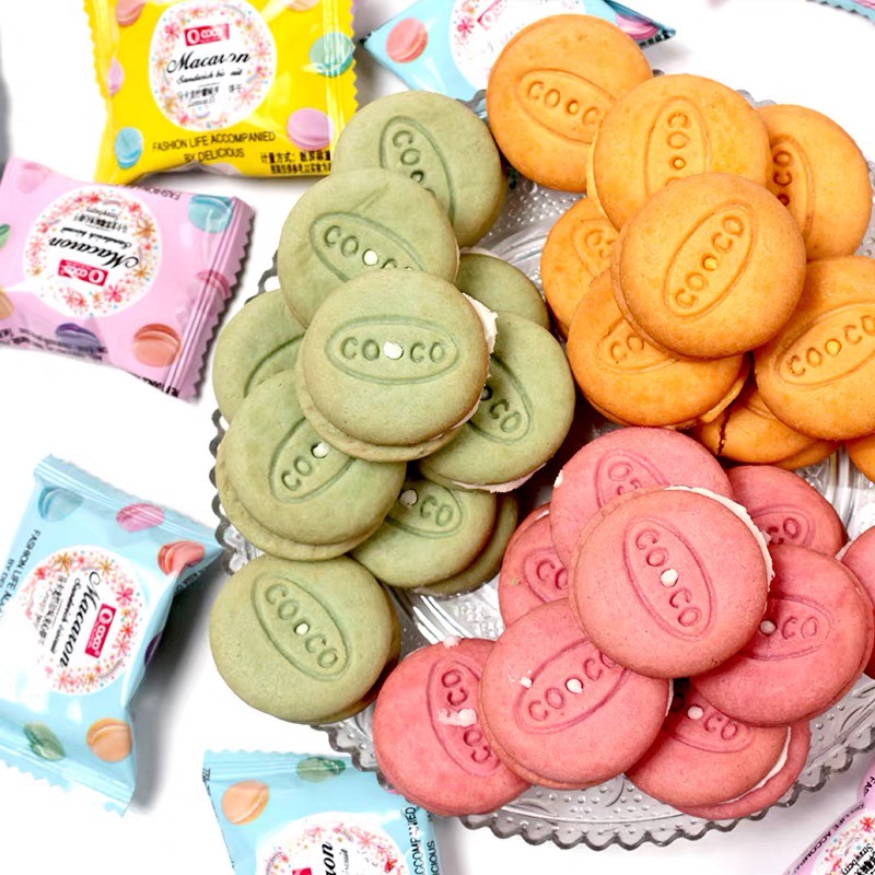 Macaron Sandwich Biscuit 376g 菲律宾Coco马卡龙夹心饼干
