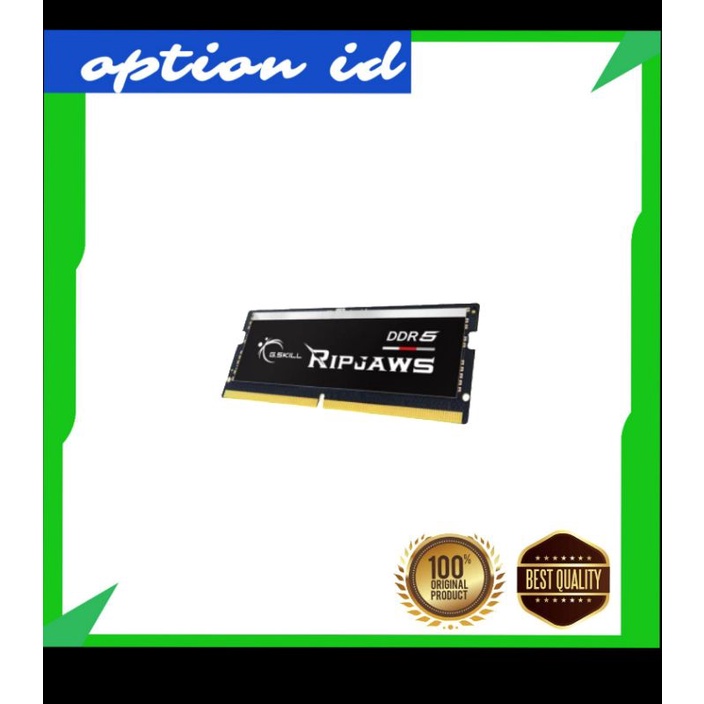 RAM Laptop GSkill Ripjaws 16GB | SODIMM G Skill 1x16GB DDR5 5200 MHz