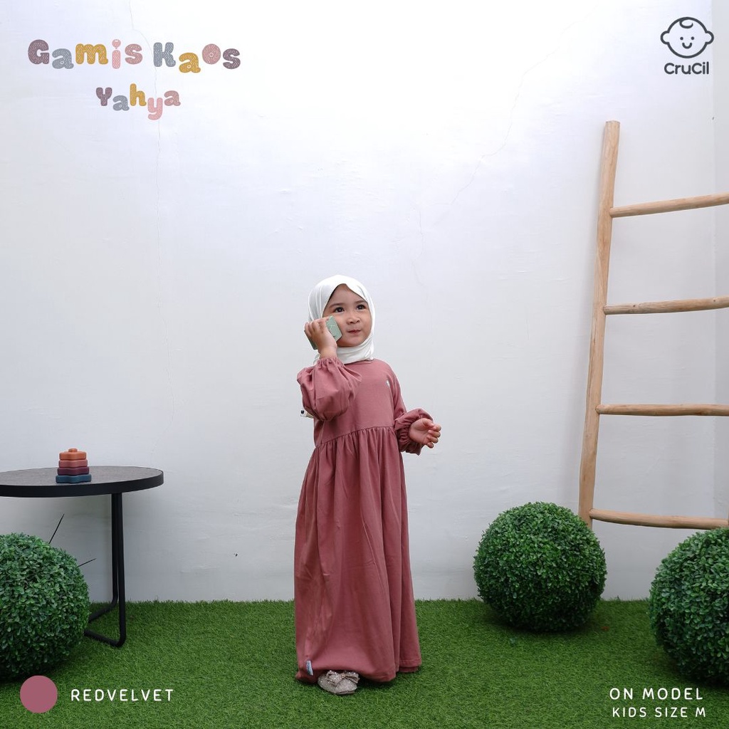 Gamis Kaos All Size - CruCil Indonesia