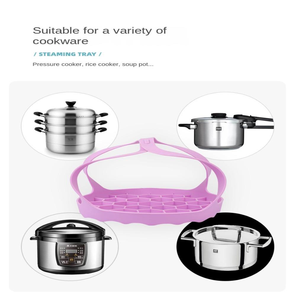 Preva Pressure Cooker High Quality Drain Rack Untuk Pengangkat Bakeware Silikon 6qt/8qt