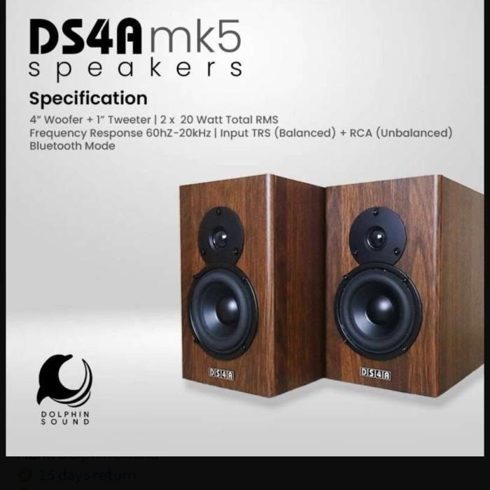 SPEAKER MONITOR DS4A MK5 - speaker flat | speaker studio dolphin