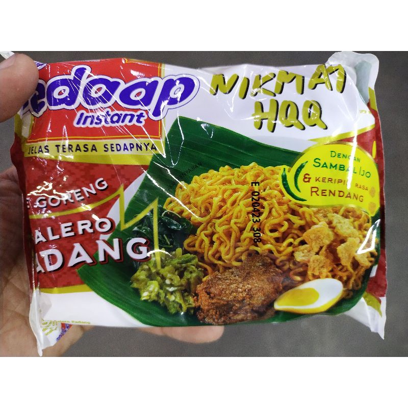 

Mi Sedaap Mie Goreng Salero Padang / Mi Instan