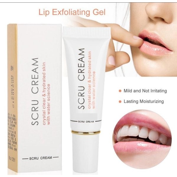 [ORI IMPORT] MXU SCRU CREAM PELEMBAB BIBIR ANTI KERING / CREAM BIBIR