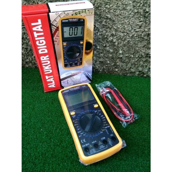 Digital MultiMeter - Multi Tester Digital - Murah Bagus SINHWA DT9205A