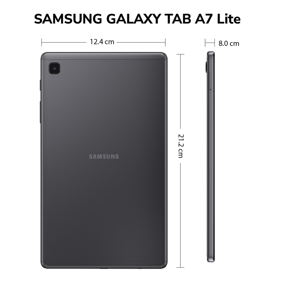 Samsung Galaxy TAB A7 LITE WIFI T225 RAM 3 GB ROM 32 GB 3/32 8 Inch Original Garansi Resmi