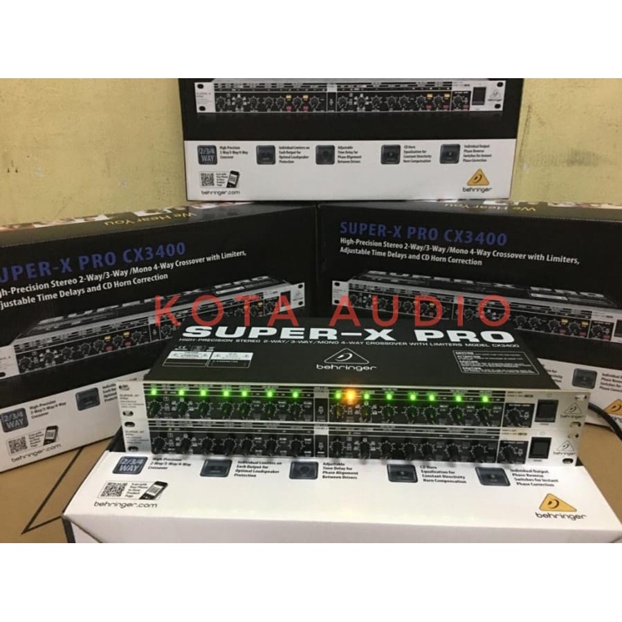 Crossover Behringer CX 3400/ CX-3400/ CX3400