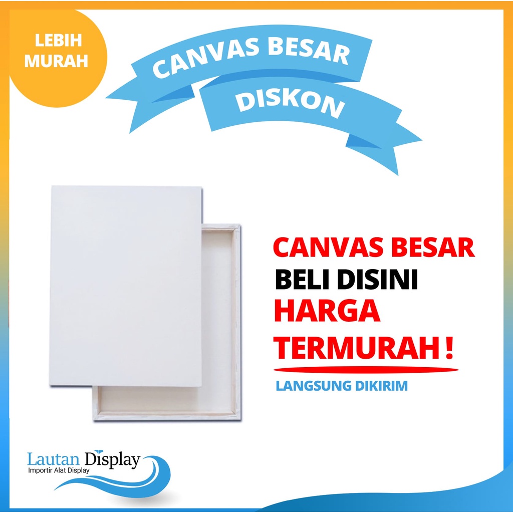 

Kanvas Lukis Besar Polos Canvas Jumbo Kampas Melukis Kanfas Lukisan Canfas Lukisan Besar 40x50 40x60 70x70 cm Kanvas Alat Lukis Melukis
