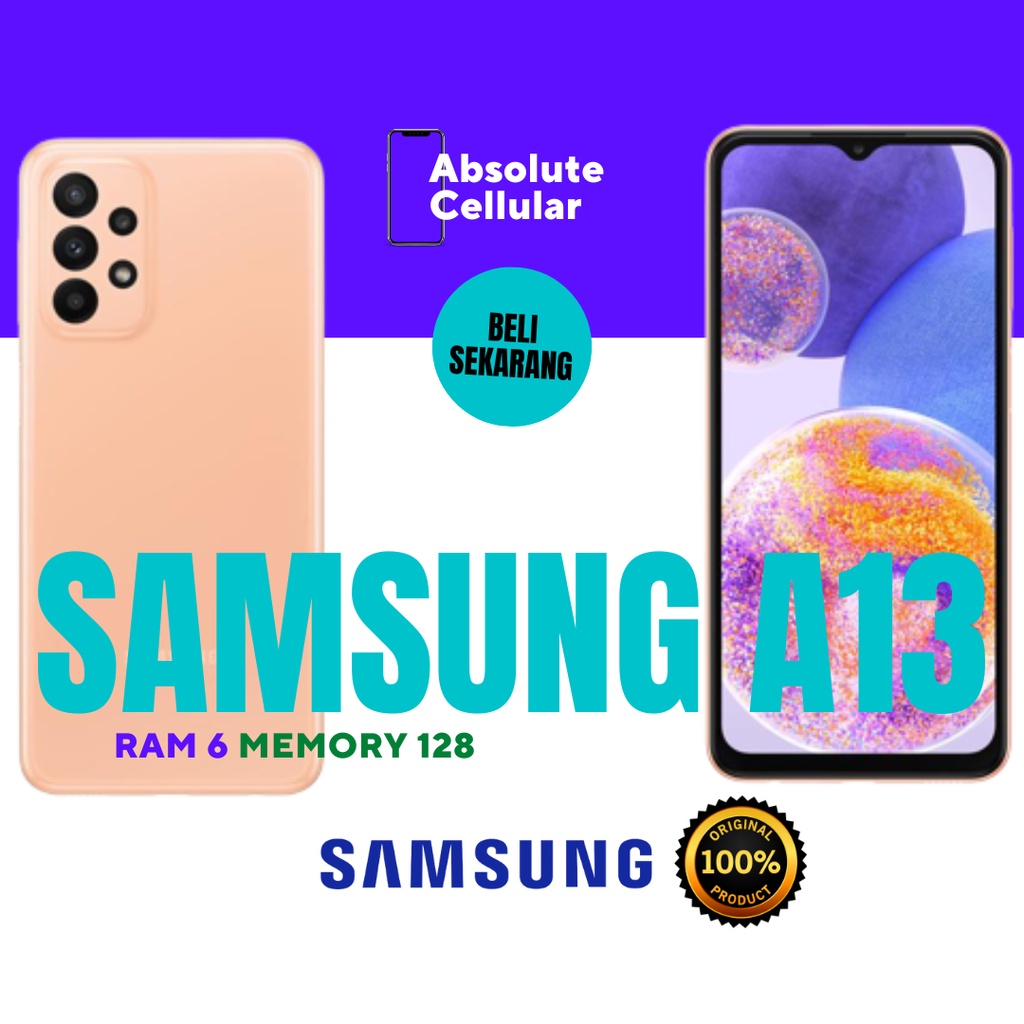 samsung galaxy a13 ram 6 memori 128