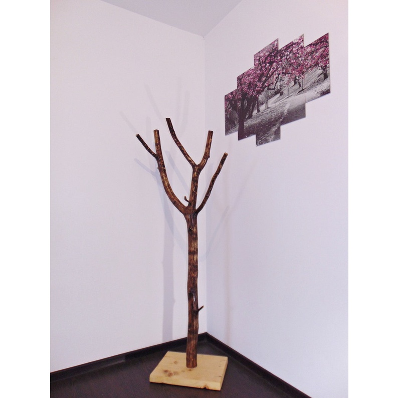 gantungan kayu unik serba guna rak pakaian gantungan baju