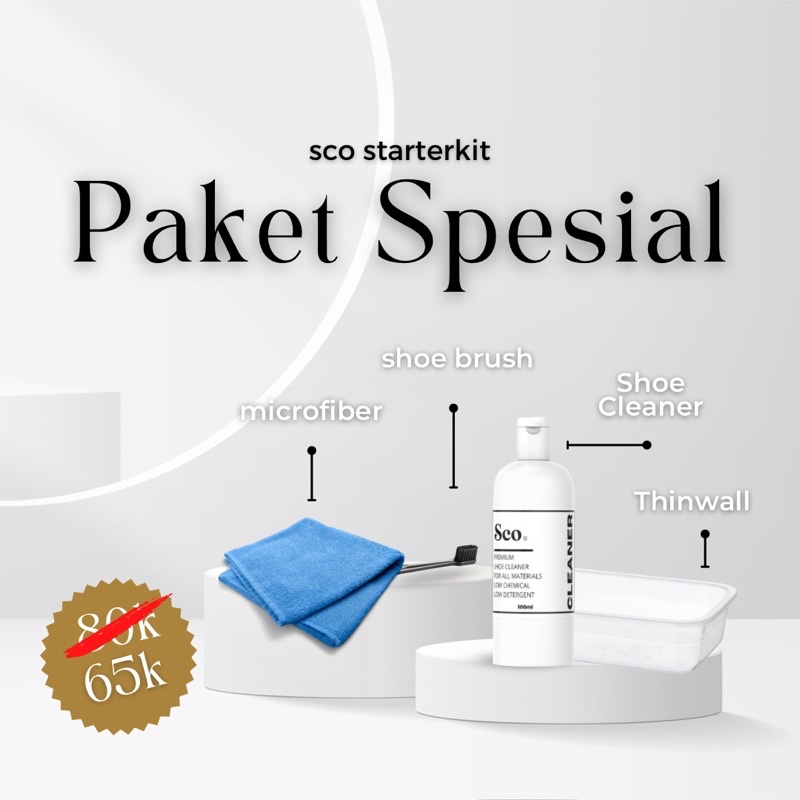 Paket cuci sepatu