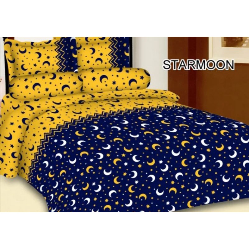 sprei murah karakter/2 sarung bantal 1 sarung guling/size 180x200 &amp;  160x200/sprei homemade