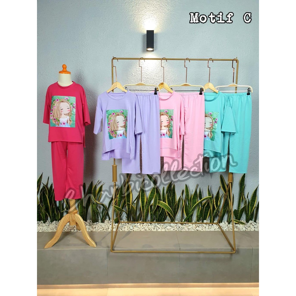 (2 - 10 TAHUN) STELAN ANAK PRINTING ANAK SLEBEW/ STELAN PRINTING SLEBEW