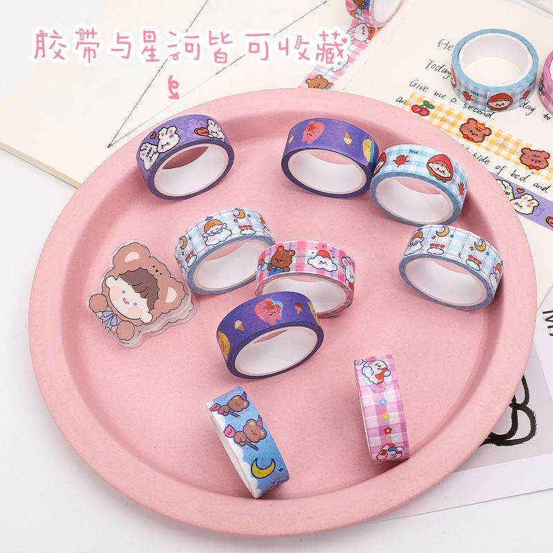 

Tape Girl Animal Cute Masking Tape Selotip Lucu Scrapbook Dekorasi