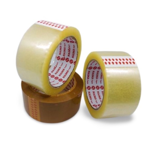 

LAKBAN Bening Naima 45mm x 100 yard Full & Coklat 2 inch