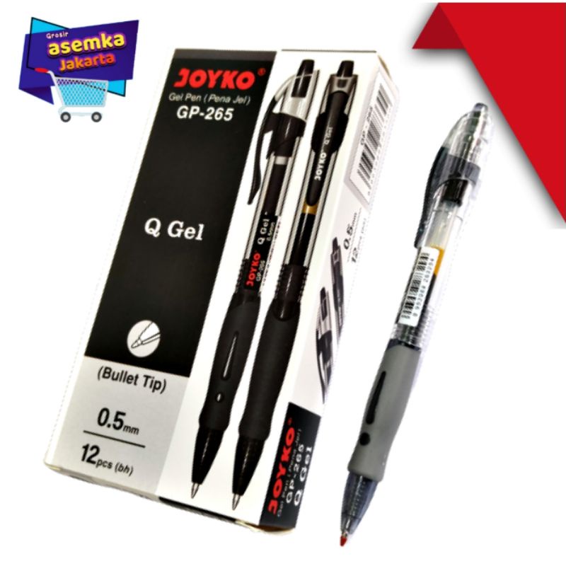 

Gel Pen Pulpen Pena Joyko GP-265 Q Gel 0.5 mm 12pcs