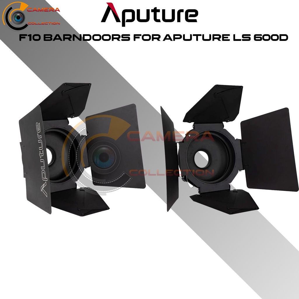 Aputure F10 Barndoors for Aputure LS 600d / Aputure F10 Barndoors for Aputure LS 600d Fresnel Attach